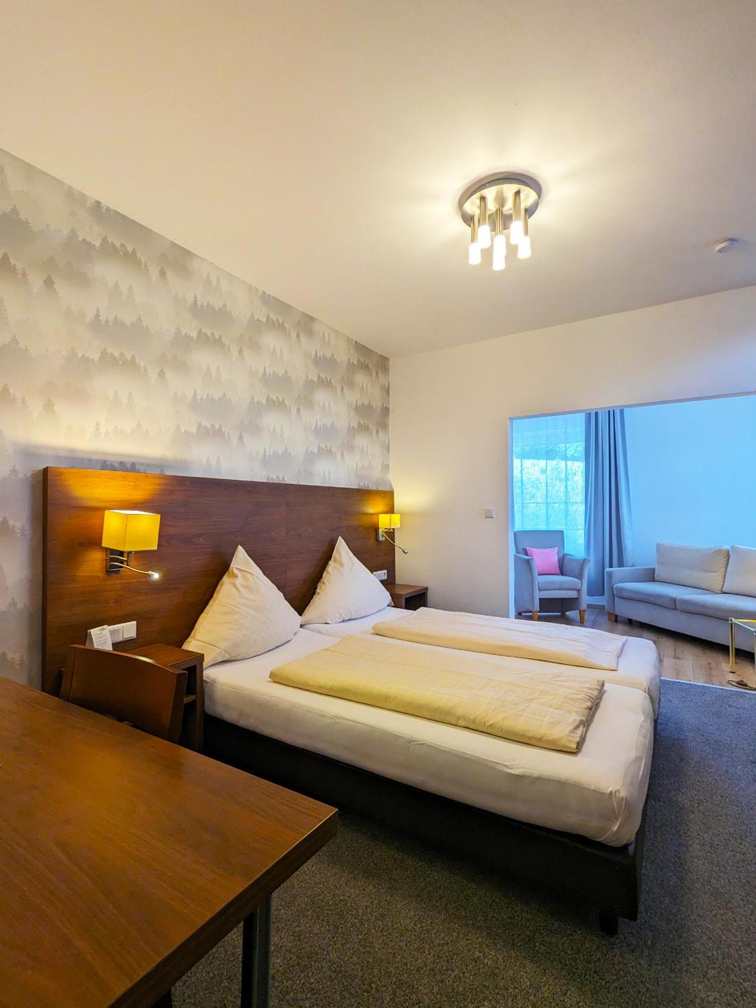 גרספלד Hotel Berghof Wasserkuppe & Gaestehaus Fuldaquelle חדר תמונה