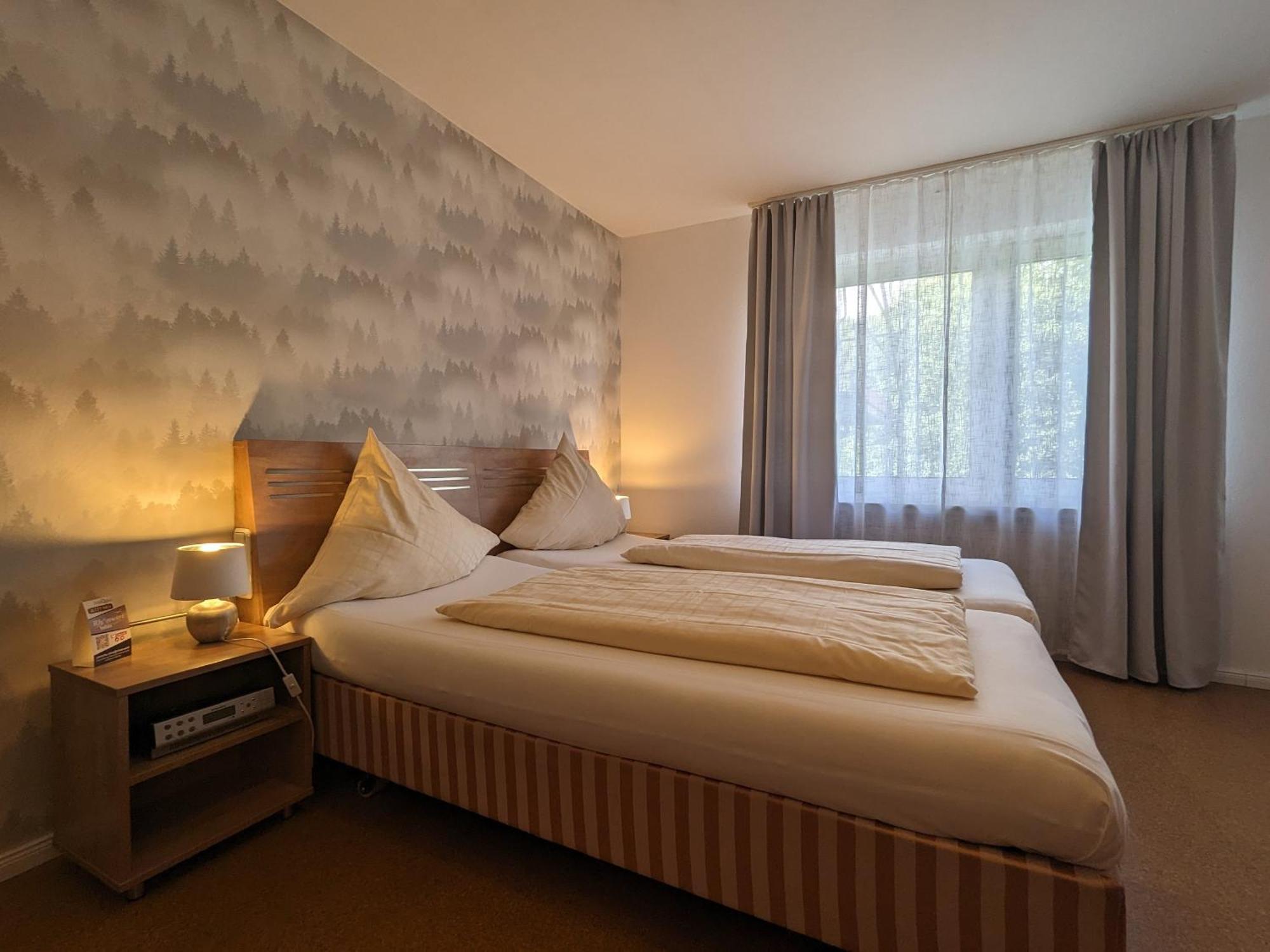 גרספלד Hotel Berghof Wasserkuppe & Gaestehaus Fuldaquelle חדר תמונה
