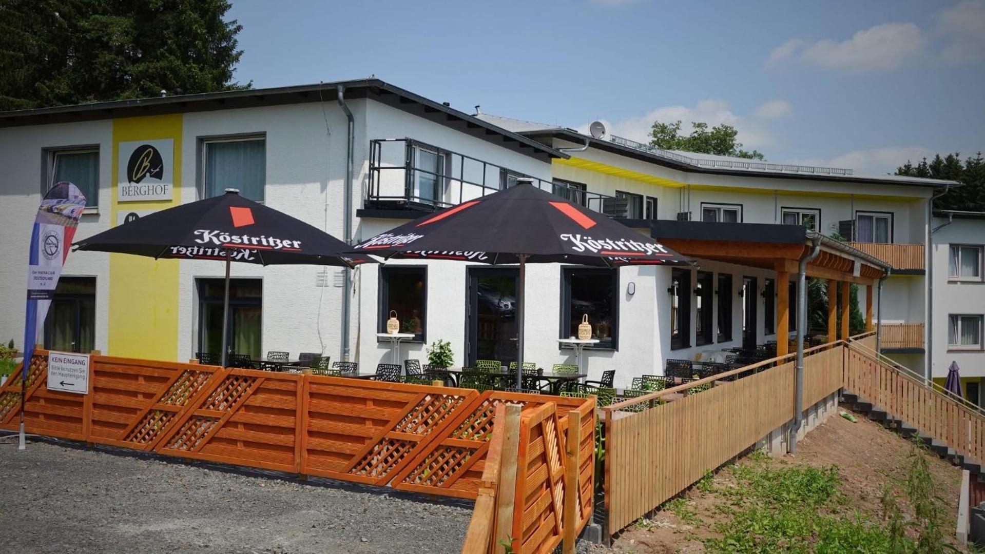 גרספלד Hotel Berghof Wasserkuppe & Gaestehaus Fuldaquelle מראה חיצוני תמונה